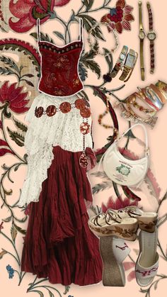 Belly Dance Outfit, Dress Design Drawing, Boho Style Outfits, Witch Outfit, Mood Board Fashion, Cute Swag Outfits, Swag Outfits, Historical Fashion, Dance Outfits