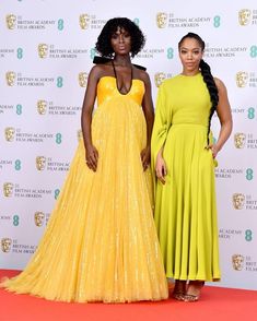 @jodiesmith & @naomi_ackie brought a little sun to @royalalberthall   #jodieturnersmith is wearing @Gucci #NaomiAckie is in Valentino  #eebaftas2020 #BAFTAS #BAFTAS2020 #QueenAndSlim Naomi Ackie, Cute Dresses, Dress To Impress, Sun, Gucci, Dresses