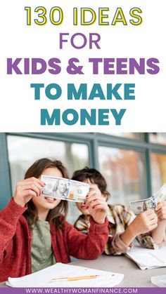 130 Creative Ideas for Kids & Teens to Make Money Jobs With Animals, Creative Ideas For Kids, Business Steps, Creative Ideas To Make, Raising Daughters, Easy Ways To Make Money