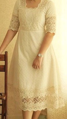 White Frock Designs For Women, Latest Onam Outfits Ideas, Onam Dress Ideas Frock, Hakoba Kurti Designs, Kasavu Churidar Kerala, Hakoba Dress Designs, White Hakoba Dress, Hakoba Frocks For Women, Hakoba Frock