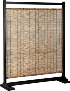 a large bamboo screen is shown against a white background