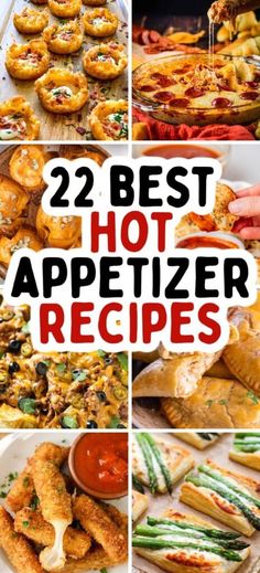 22 Easy Hot Appetizers to Warm Up Any Party - ZEN AND HONEY Hot Snacks For Party, Easy Hot Snacks, Hot Food Charcuterie Board, Hot Easy Appetizers, Hot Snacks Appetizers, Warm Party Food, Warm Appetizer Recipes, Hot Appiterzers, Hot Canapes Ideas