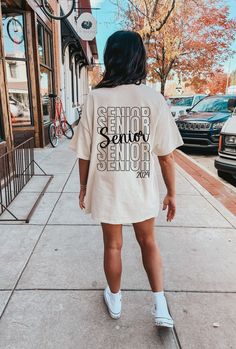 Senior 2024 Shirt, College Graduation 2024 Shirt, Class Of 2024 Hoodie, High School Grad Gift, Senior Class Tshirt, Last Day Of School Shirt WELCOME TO THE COSY STREET FASHION 🚩If you're in search of soft, comfortable, high-quality clothes, you've come to the right place!  We sell trendy and customized sweatshirts, shirts and hoodies also cool gifts for your loved ones. If you have any questions, concerns, or comments about our products, feel free to send us a message anytime 🚩If you want to c College Tshirts Design, Trending Tshirt Design Ideas 2024, Seniors Hoodies Ideas, Seniors Shirts Ideas, Seniors T Shirts Design, Senior Class Shirt Ideas, Senior Sweatpants, Senior Shirts Ideas 2025, Class Tshirts Designs