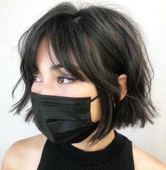 Very Short Hair, Short Hair With Bangs Ideas, Short Textured Hair, Bangs Ideas, Hair With Bangs, Bob Hair