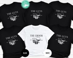 Groom Shirt, Groom Party Shirt, Bachelor Party Shirt, Best Man Shirt, Groomsmen Shirt, Groomsmen Gift, Wedding Party Shirts,Groom Crew Shirt !! STEPS FOR ORDERING !! 1) Please review ALL photos included. 2) Select your T-Shirt color and T-Shirt size from the drop down options. 3) Type your text/design color in the personalization box. 4) Choose Your Quantity. 5) Click ADD TO CART. You may go back to add more items to your cart by following Steps 1-5. 6) Please click the "Proceed to Check Out" bu Groomsmen Shirt, Bachelor Party Shirts, Groom Party, Bachelorette Bachelor Party, Groom Shirts, Wedding Party Shirts, Bachelor/bachelorette Party, Man Shirt, Groomsmen Gift