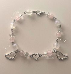 Pretty Bead Bracelets, Bracelet Making Inspiration, Diy Bracelet Charms, Aesthetic Bracelets Beads, How To Make Bracelets With Beads, Pearl Bracelet Ideas, Diy Bracelets Beads, Bracelets Diy Beads, Diy Pearl Bracelet