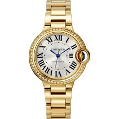 Cartier Ballon Bleu, Cartier Watch, Mechanical Movement, Cartier, Sapphire, Diamonds, Rose Gold, Gold