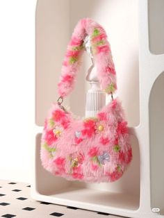 Mochila Crochet, Fur Bag, Cute Purses