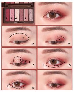 Make Up Mata, Eye Makeup Guide, Goth Makeup Tutorial, Maquillage Yeux Cut Crease, Monolid Makeup, Eyeshadow Tutorial For Beginners, Eyeshadow Tips