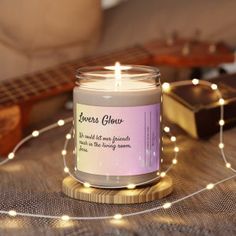 Taylor Swift Themed Lovers Glow Candle Ours Taylor Swift, Candle Glow, Cozy Ambiance, The Spirit, Soy Candles