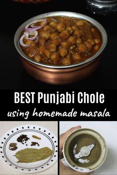 the best punjabi chole using homemade masala is an easy way to make it at home