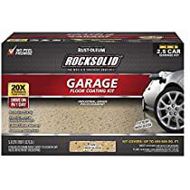 rocksolid garage floor coating kit, 3 / 8 x 4 - 1 / 2 in