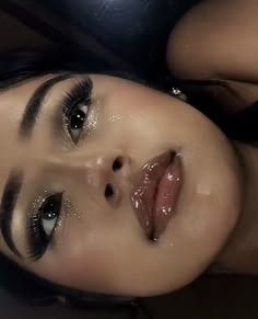 Sparkly Prom Makeup, Birthday Fit, Swag Makeup, Ethereal Makeup, Smoky Eyes, Dope Makeup, Prom Ideas