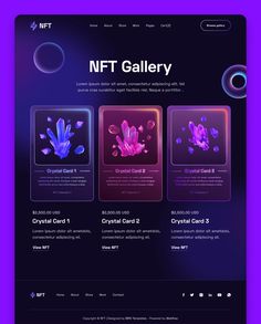 NFT HTML CSS Website Theme Webflow Website, Crypto Investment, Portfolio Website Template, Banner Design Inspiration, Graphic Design Cards, Email Design Inspiration