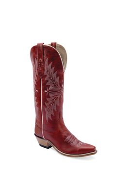 #ad Premium Old West Womens Western Red Leather Cowboy Boots, Fashion Shoes Cowboy Boots Fashion, Old West Boots, Red Cowboy Boots, West Boots, Aesthetic 2024, Workwear Brands, Leather Cowboy Boots, Goodyear Welt, Old West