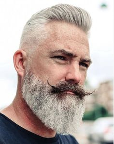 Gray Beards Older Man, Gray Haircuts, Modern Beard Styles, Short Grey Haircuts, Men Over 50