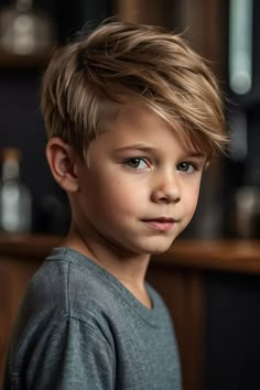 Boy Haircuts Long On Top, Classic Boys Haircut, Toddler Fade Haircut, Kid Haircuts, Haircut At Home, Toddler Haircuts, Kids Haircuts