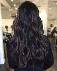 Black Hair Balayage, Brunette Balayage, Brunette Balayage Hair, Brown Hair Balayage, Dark Brown Hair Color, Hair Color Highlights, Balayage Brunette, Brown Blonde Hair, Dark Brown Hair