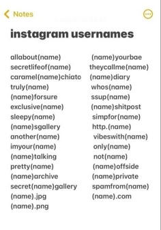 an instagram username is shown with the words instagram users in different languages