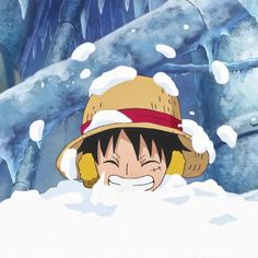 a person wearing a hat in the snow