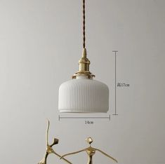 48218136936752 Cottagecore Pendant Light, Brass And White Pendants, Pendant Lamp White, White Vintage Hanging Lights, White French Country Kitchen Pendant Lights & Chandeliers, White Ceramic Lamps, Ceramic Pendant Light, White Light Fixture, White Lamp Shade