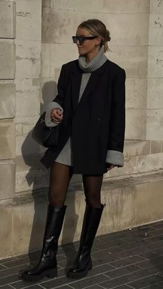 Boots Outfits, Skandinavian Fashion, Outfit Chic, Cold Outfits, Paris Outfits, American Beauty, Mode Inspo