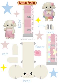 Kawaii Diy Crafts, Family Printables, Paper Doll Printable Templates, Kawaii Diy, Hello Kitty Coloring, Easy Paper Crafts Diy