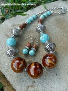 Jewelery Necklaces, African Necklaces, Short Necklaces, Beachy Jewelry, Jewelry Designing, Bead Necklaces, Wrapped Necklace, Chunky Jewelry, Jewellery Ideas