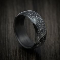 Carbon Fiber Ring, Im Getting Married, Gibeon Meteorite, Carbon Fiber Rings, Silicone Rings, Custom Ring Designs, Aqua Color, Men's Ring, Men's Rings