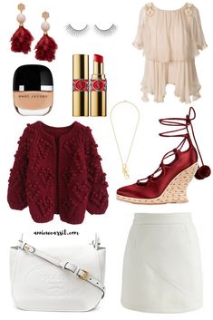 Valentine's Day Outfit Inspiration and Lookbook || What to Wear for Valentine's Day Valentine's Day Dress, Day Outfits, Christmas Outfits, Valentines Outfits, Holiday Style, Day Outfit, Pretty Gift