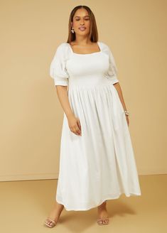 Plus Size linen maxi dress plus size linen dress cotton dress Cotton Dress With Ruched Bodice For Daywear, Beach Midi Dress With Straight Neckline, Cotton Dress With Smocked Back And Straight Neckline, Spring Cotton Smocked Dress With Ruched Detail, Spring Cotton Smocked Ruched Dress, Elegant Billowy Cotton Dress, Cotton Midi-length Smocked Dress For Day Out, Spring Cotton Midi Dress With Gathered Neckline, Elegant Cotton Smocked Midi Dress