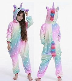 Costume Unicorn, Girls Pyjamas, Jumpsuit Winter, Costume Jumpsuit