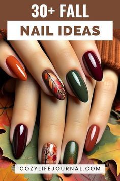 Mustard Nails, Fall Manicure, October Nails, Seasonal Nails, Creative Nail Designs, Nails 2021