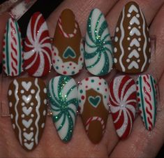 Nail Art Noel, Really Cute Nails, Nails 2021, Winter Nail Art, Nails Fall, Cute Nail Art, Christmas Nail Designs