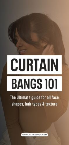 Curtain Bangs 101: A Guide to the Trending Hairstyle — Haiirology How To Know If Curtain Bangs Suit You, Will Bangs Suit Me, How To Style Curtain Bangs Tutorial, Types Of Curtain Bangs, Postpartum Essentials, Bangs Tutorial, Thick Curtains, Easy Hair Cuts, Latest Haircuts