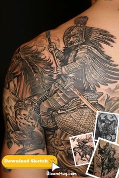 Warriors Tattoo, Viking Warrior Tattoos, Combat Skills, Historical Warriors, Warrior Within, Tattoo Collection