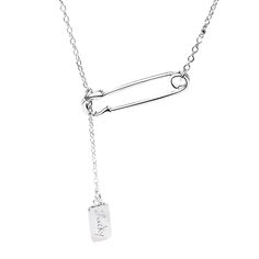 PRICES MAY VARY. Safety Pin Necklace: This unique piece of jewelry is more than just a necklace. It’s a symbol of support and solidarity, making it a meaningful accessory for everyday wear. Safety Pin Jewelry: Crafted from hypoallergenic 925 sterling silver and plated with 14K gold, this safety pin jewelry is not only stylish but also safe for sensitive skin. Safety Pin Necklace Gold: With its 14K gold finish, this safety pin necklace adds a touch of elegance and sophistication to any outfit, ma Safety Pin Necklace, Women Safety, Safety Pin Jewelry, Pin Necklace, Choker Pendant, Pin Jewelry, Signature Look, Outfit Making, Chain Choker