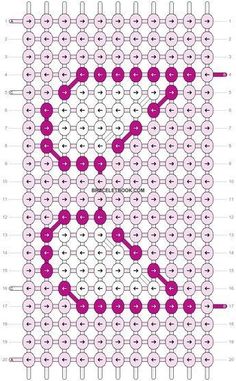 the diagram shows how many different types of dots are arranged in this pattern, including circles and