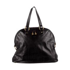 Yves Saint Laurent Muse Black Leather Shoulder Bag Tote Large * Gold-Tone Hardware * Dual Shoulder Straps * Satin Lining * Single Interior Pocket * Zip Closure At Top Approx. Measurements: Shoulder Strap Drop: 8" Height: 10.75" Width: 17" Depth: 5.25" Terms And Conditions: Return & Refund Accept Returns Within 30 Days Of Purchase Within U.S. For A Full Refund Of Purchase. Buyer Pays The Return Shipping Fee. Shipping Once Payment Is Made, Item Will Be Shipped In Next Two Business Days. Item, Content And Specification I Make All Reasonable Efforts To Accurately Display The Attributes Of My Items. Certain Measurement And Descriptions Are Approximate. If There Are Defects, Or T Yves Saint Laurent Bags, Muse, Leather Shoulder Bag, Yves Saint Laurent, Shoulder Strap, Saint Laurent, Black Leather, Bag Lady, Shoulder Bag