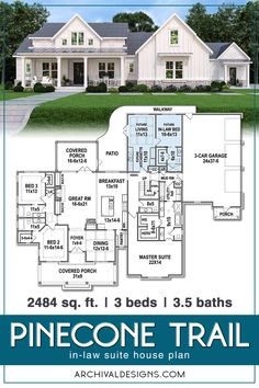 the pine cone trail house plan