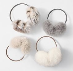 Luxe Faux Fur Earmuffs Fur Earmuffs, Faux Fur Fashion, Rh Teen, Kawaii Shirts, Kawaii Room, Creature Comforts, Jet Setter, Cold Weather Accessories, Fur Fashion