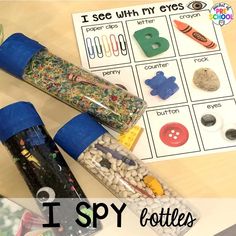 i see with my eyes letter sounds and activities for kids to use in the classroom