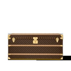 LOUIS VUITTON® - Courrier Lozine 110 - Brown Louis Vuitton Luggage Set, Luxury Luggage Sets, Lv Trunk, Louis Vuitton Trunks, Louis Vuitton Gifts, Louis Vuitton Trunk, Men's Brooch, Louis Vuitton Luggage, Luxurious Furniture