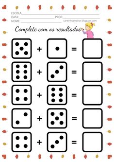 a printable worksheet for addition and subtraction with numbers to 10