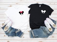 Disney Shirts Matching, Disney Honeymoon Shirts, Couples Disney Shirts, Disney Honeymoon, Disney Couple Shirts, Disney Halloween Shirts, Couples Shirts, Matching Disney Shirts, Bodysuit Shirt