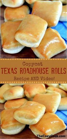 some kind of homemade texas roadhouse rolls