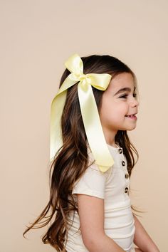 Shop Nylon Headband: HERE Shop Hair Clip + Pigtail Sets: HERE Satin Ribbon Bow, Hair Ribbons, Velvet Bow, Nylon Headbands, Satin Bow, Bow Clips, Ribbon Bows, Satin Ribbon, Hair Clip