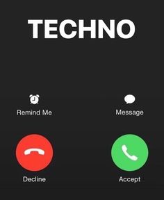 the text on the phone says,'techo remind me message decline accept don't