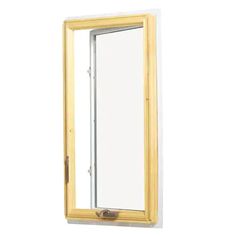 Andersen 28-3/8 in. x 40-13/16 in. 400 Series White Clad Wood Casement Window with Pine Interior, Low-E Glass & Stone Hdw, Right CW135 R - The Home Depot Pine Interior, Andersen Windows, Casement Window, Window Cranks, Wood Windows, Casement Windows, Water Spots, Home Depot