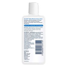 CeraVe Daily Moisturizing Lotion for Normal to Dry Skin, 3 fl oz [ LIGHTWEIGHT LOTION ] Suitable for use on the entire body, face, and even as hand cream for dry hands[ PATENTED TECHNOLOGY ] Utilizes patented MVE controlled release technology to help replenish ceramides and deliver long lasting moisturization[ ALL DAY HYDRATION ] Lightweight formula that provides 24 hour hydration and helps restore the protective skin barrier with three essential ceramides (1, 3, 6 II)[ GENTLE ON SKIN ] Free of fragrance and oil, hypoallergenic, non-comedogenic and non-irritating[ MOISTURE RETAINING INGREDIENTS ] Formulated with hyaluronic acid to help retain skin's natural moisture Hand Cream For Dry Hands, Cerave Moisturizer, Cerave Daily Moisturizing Lotion, Teenage Acne, Daily Moisturizing Lotion, Moisturizing Face, Body Moisturizers, Moisturizing Lotion, Face Lotion